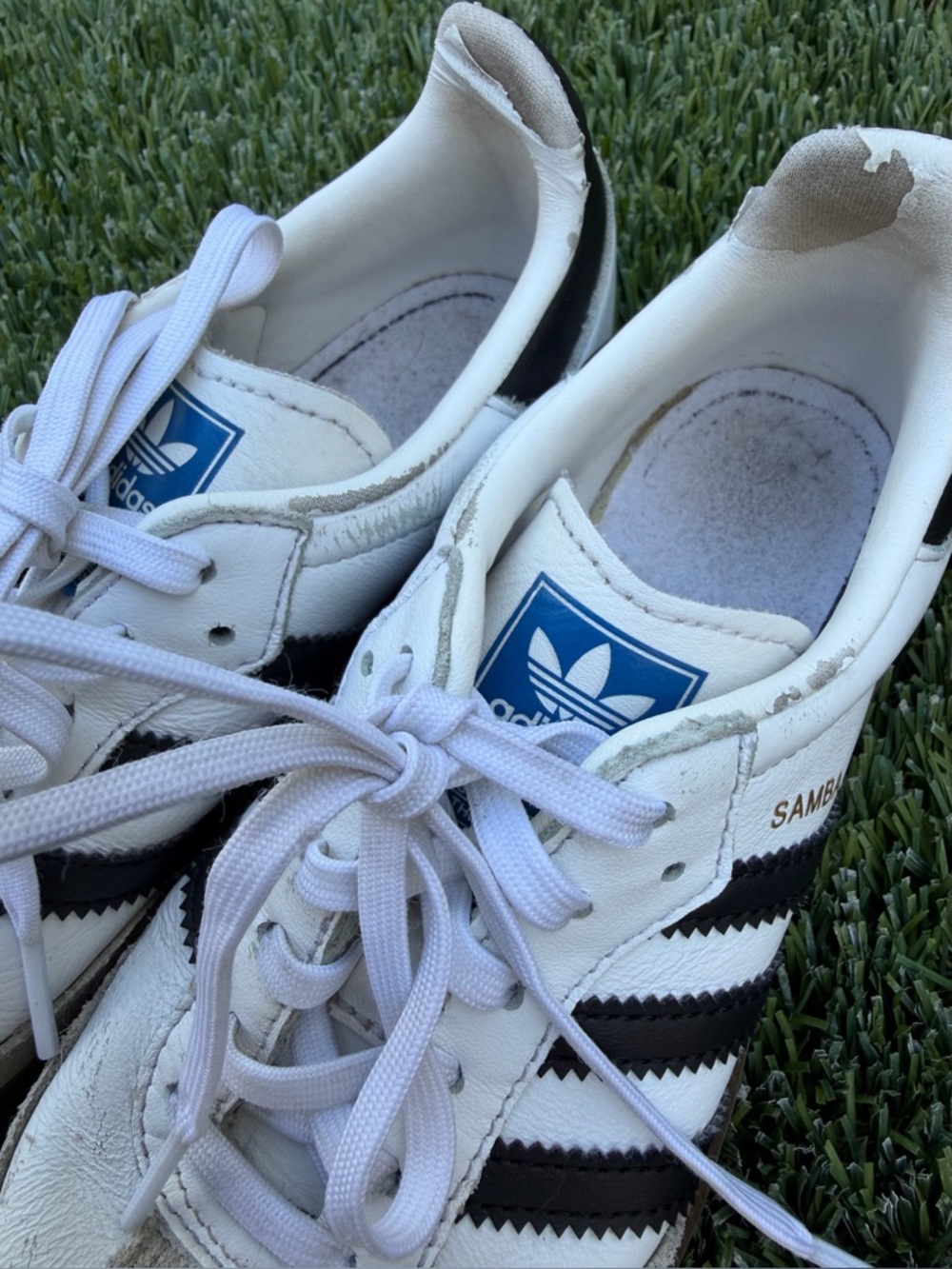 adidas Samba kids Classic White Black Sneakers 1 - Picture 5 of 10